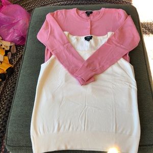 Talbots Pima Cotton Cardigan and Shell